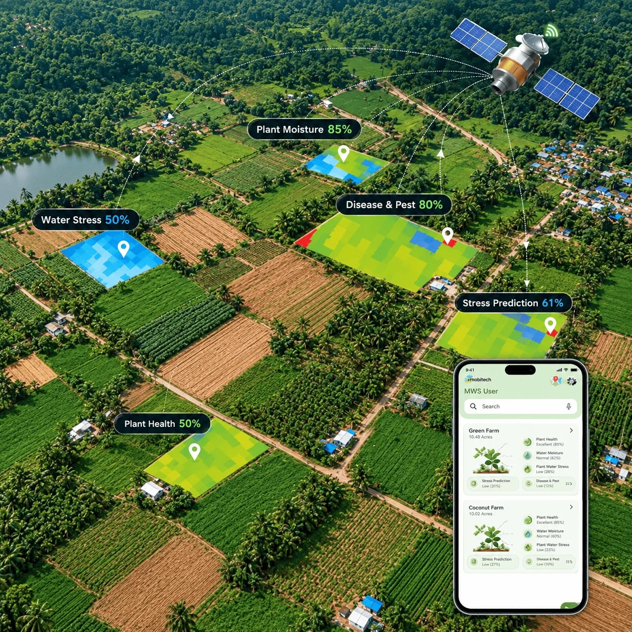 Satellite Imagery for Crop Monitoring