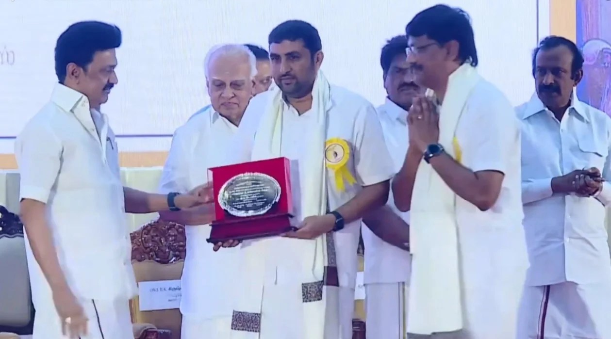 Mobitech Honoured by CM Stalin at Pollachi Mahalingam Centenary