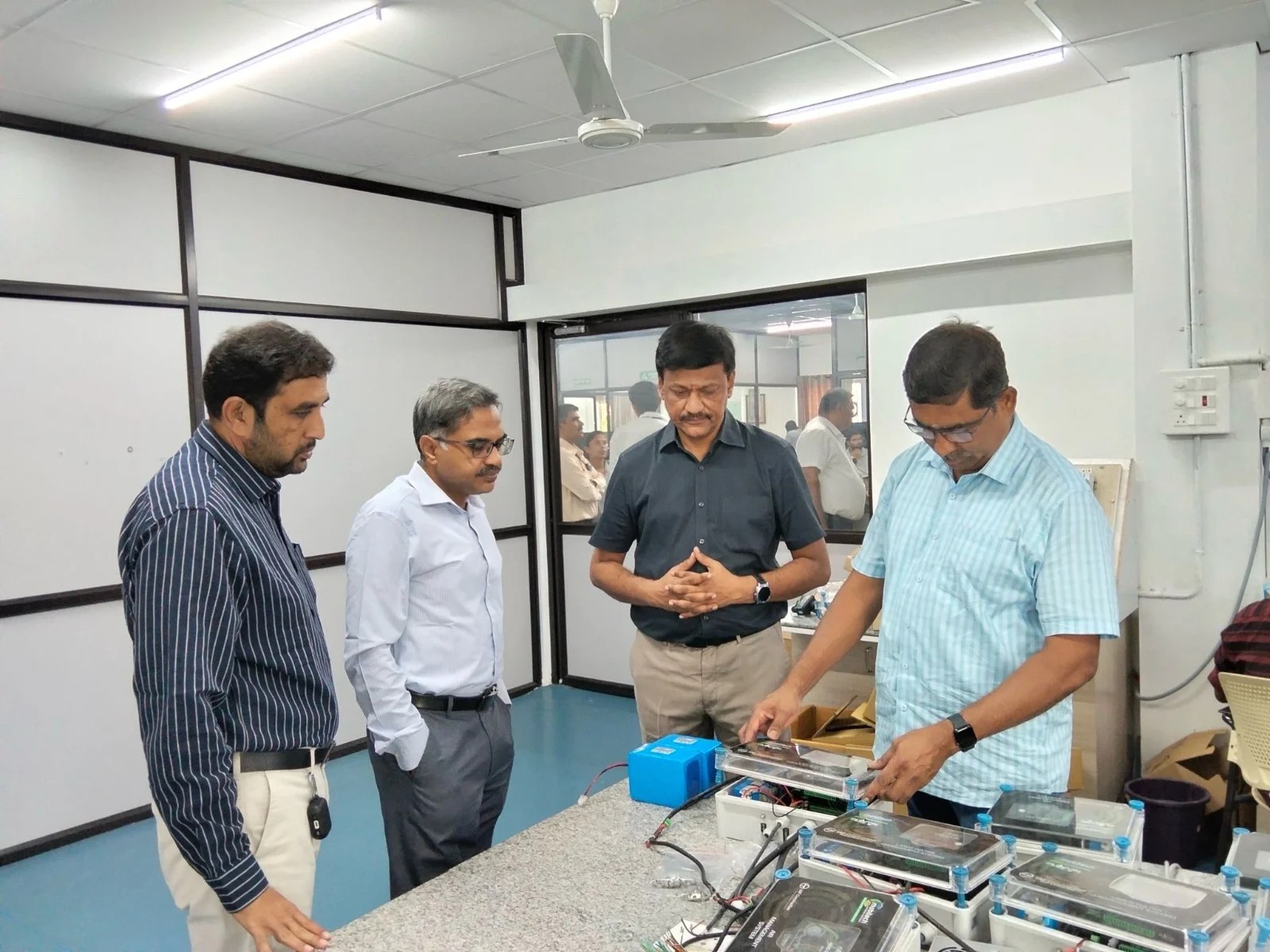 Glad to  Technical Visit of Dr. Panneerselvam (P.S.) Madanagopal, CEO, MeitY Startup Hub, Government of India