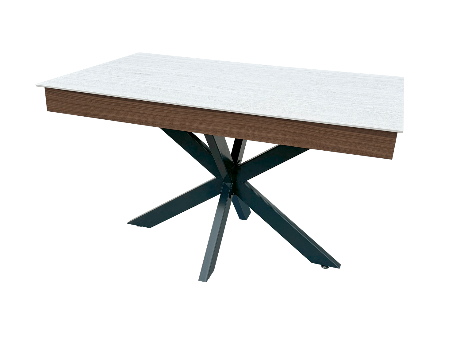 Mesa Ranya 90x140+50+50, Porcelánico Marmorio 8