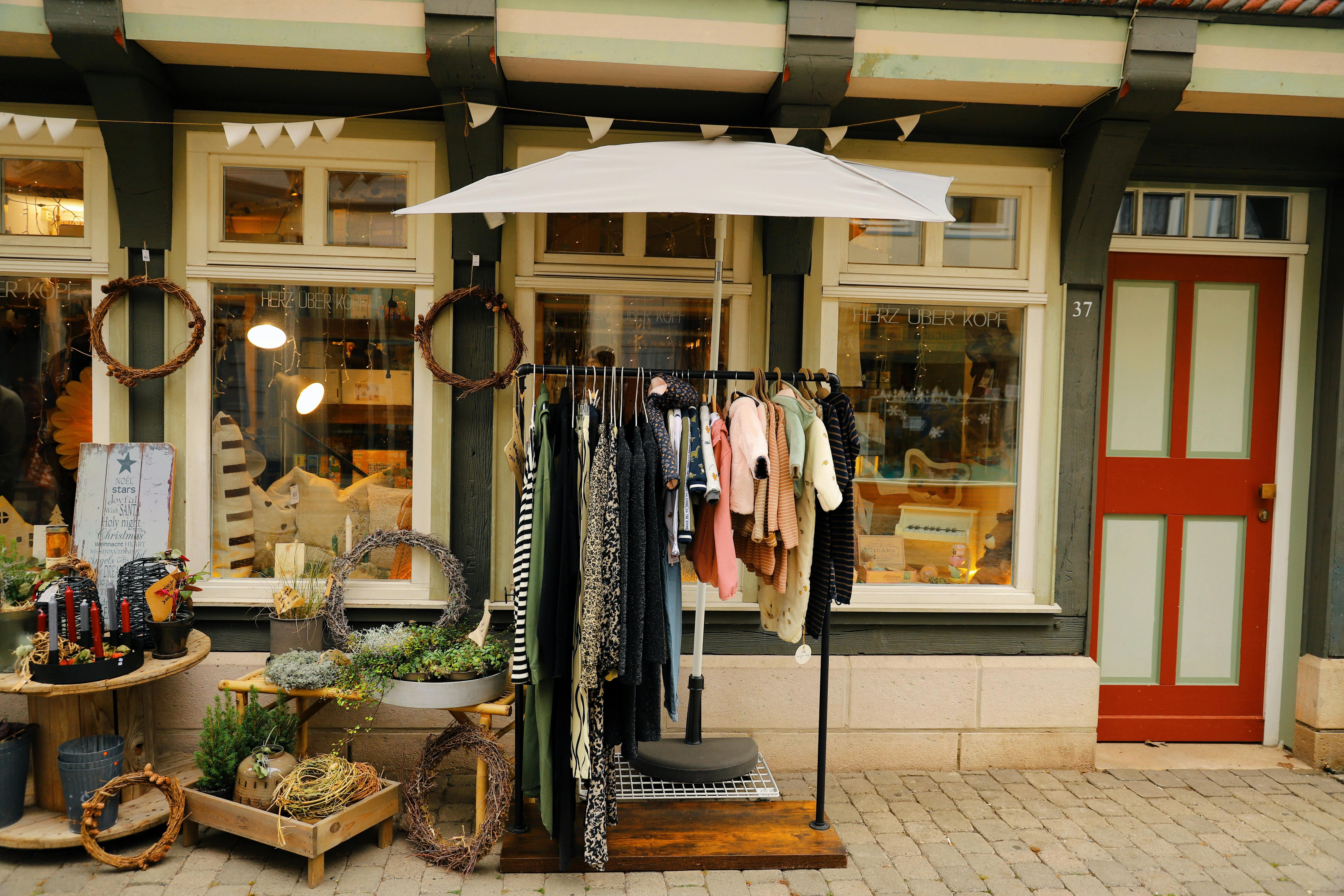 devanture de pop up store
