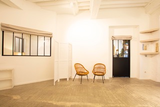 Espace intérieur du local Le Jacobins pour showroom à Lyon