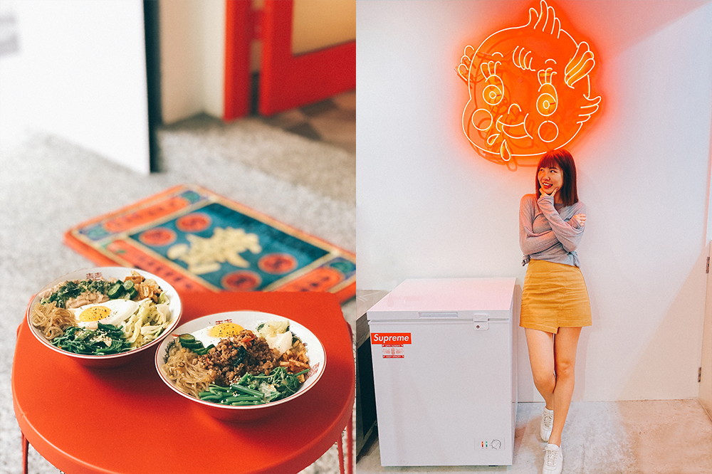 內湖站平價美食｜我還有點餓：顛覆傳統的可愛潮流便當店！IG打卡美食台北霓虹燈餐廳＠捷運文德站美食