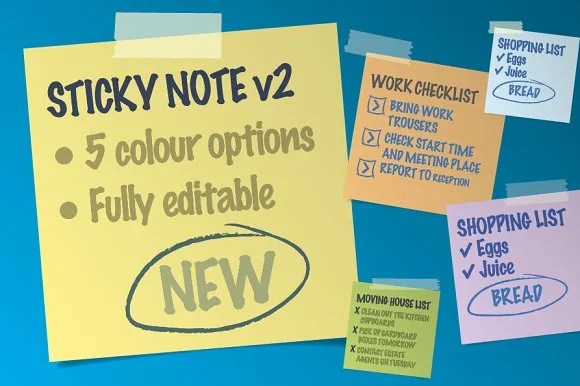 Find & download the most popular sticky note mockup psd on freepik ✓ free for commercial use ✓ high quality images ✓ made for creative projects. Free Sticky Notes Mockup 20 Creative Way To Display Msg