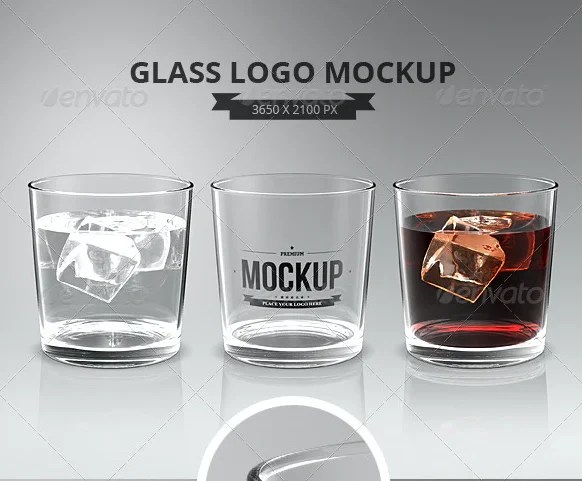 Creating a logo for your small business is a big step in the right direction. 22 Creative Free Glass Logo Mockup Psd Templates
