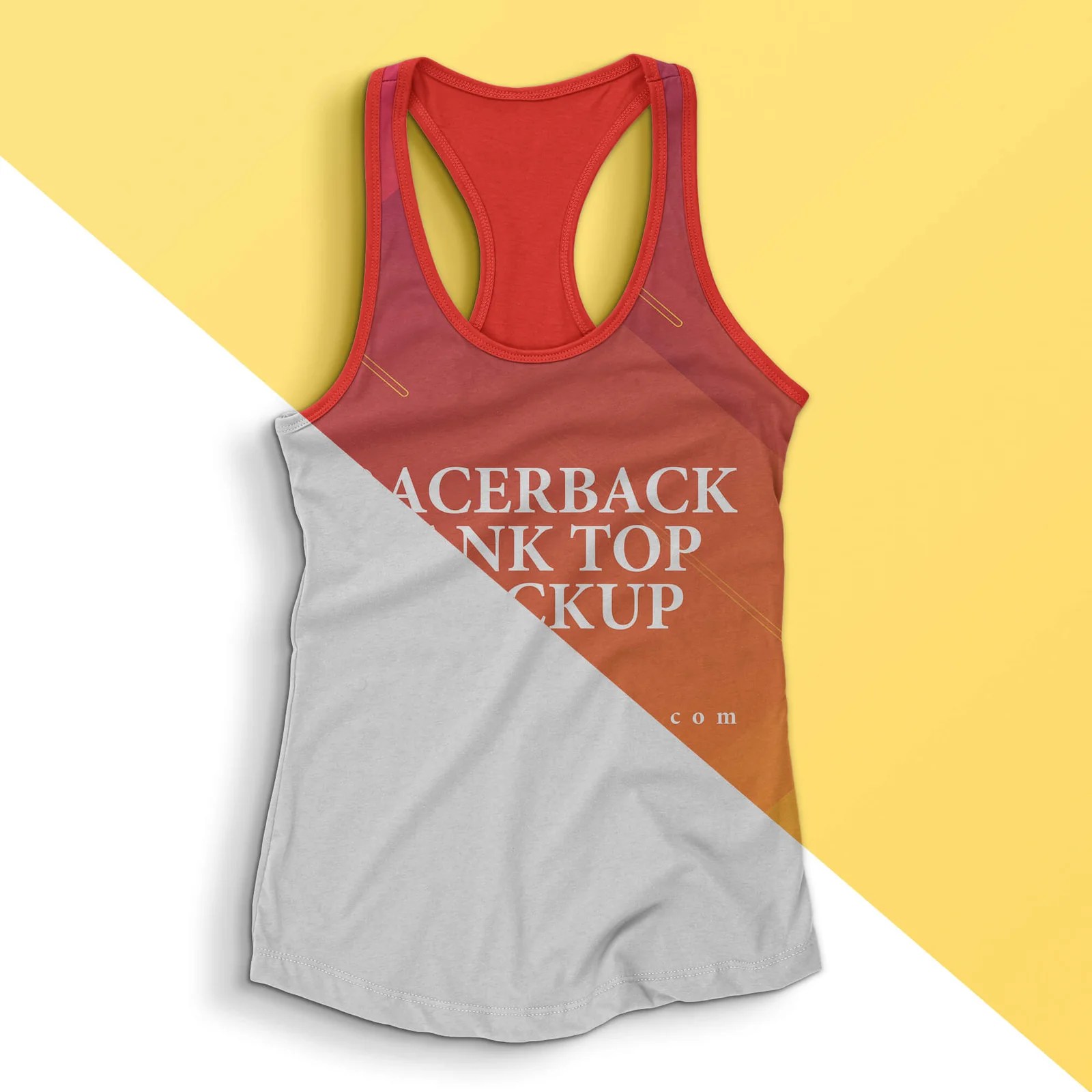 Well water pressure tanks are connected to water wells and perform several vital functions in water supply systems. Free Racerback Tank Top Mockup Psd Template Mockup Den