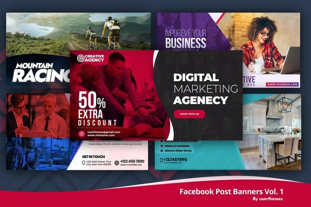 · add the facebook page name (and/or the instagram . 20 Facebook Carousel Ad Mockup For Advertisement Campaign