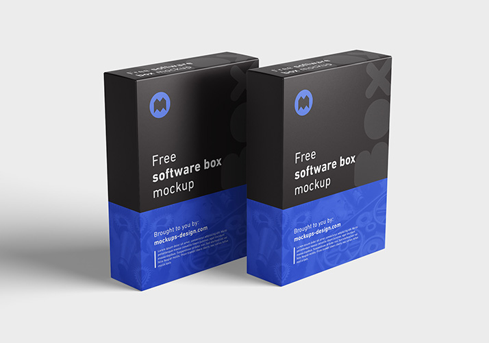 Free software box mockup Mockups Design Free Premium