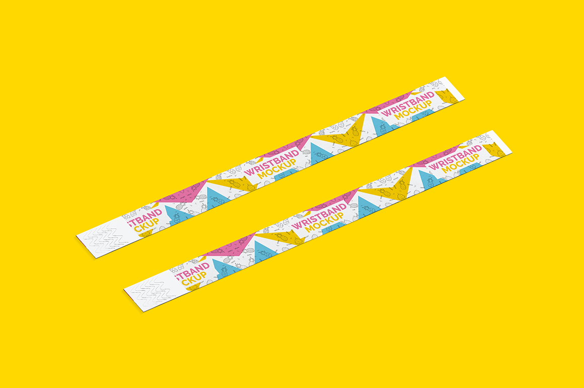 Facebook · twitter · pinterest · whatsapp. Event Wristband Bracelet Mockup Mockupslib