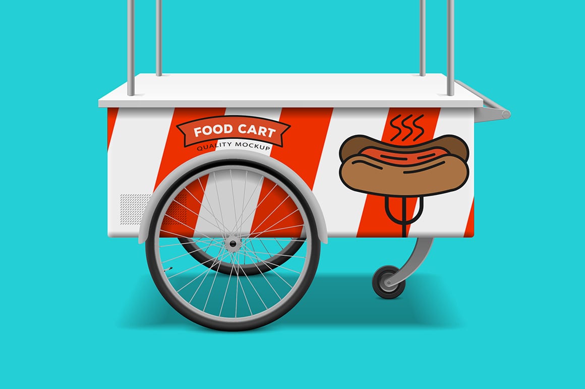 Macbook pro 16 inch mockups. Street Food Cart Mockup Mockupslib