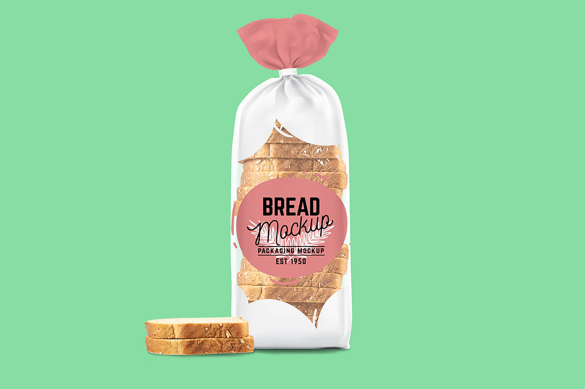 80 Bread Packaging Mockup Free Free PSD Mockups Generator