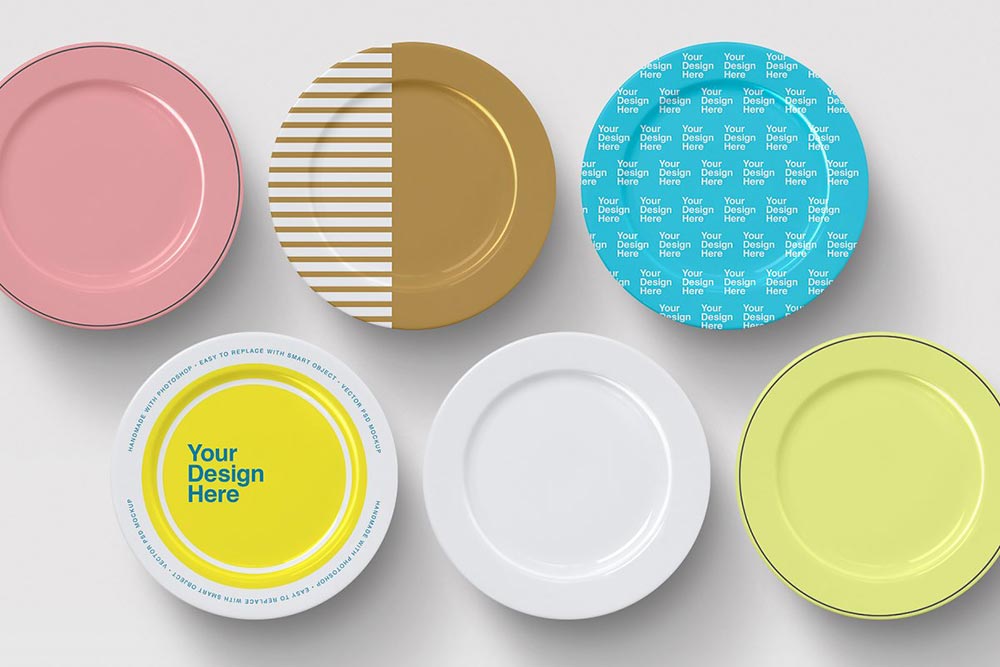 Discover 6 plate mockup designs on dribbble. 10 Gorgeous Plate Mockup Psd Templates Mockuptree