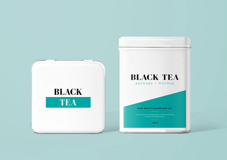 The 19+ best tea mockup psd templates for any designer that is looking to display their design professionally. Free Tea Can Package Mockup Mockuptree