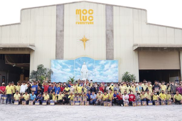 nhà máy nội thất gỗ nguyên khối Mộc Lục