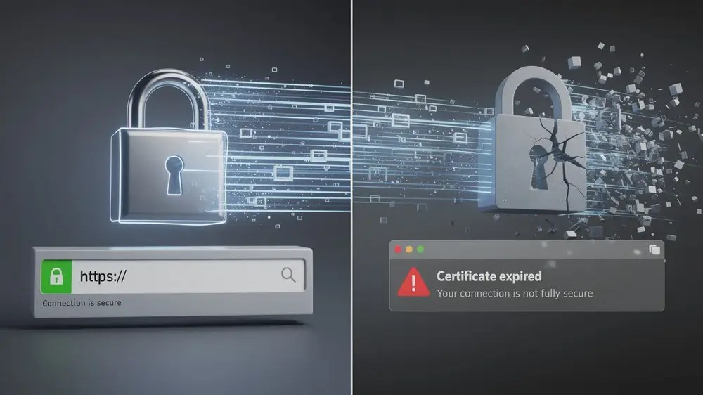 Advanced HTTPS setup supporting secure web performance and modern browser features