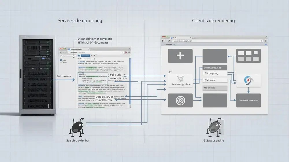 Server-side Rendering vs Client-side Rendering SEO Explained