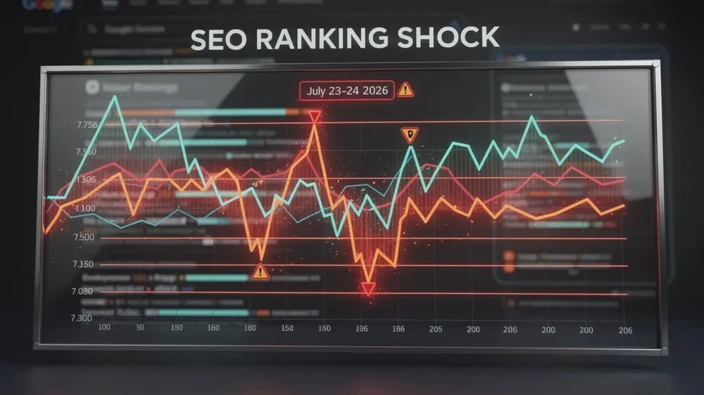 Google Ranking Volatility Spikes: Analysis from July 2026