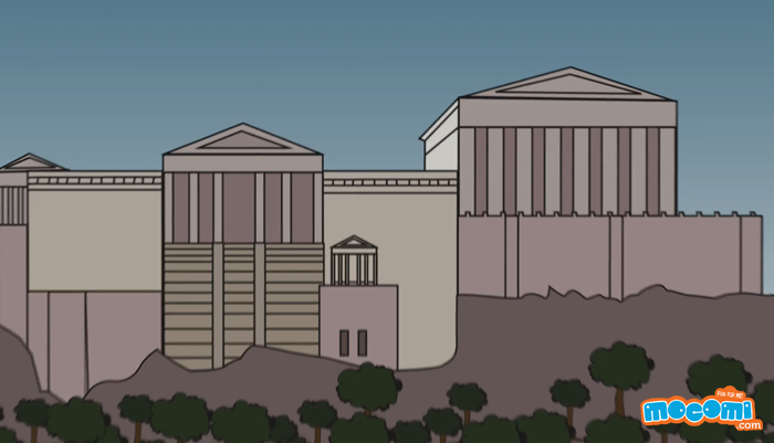 Acropolis of athens fun factsthe acropolis is one of the most imposing historical structures in athens.the word ‘acropolis’ is. Acropolis Of Athens General Knowledge For Kids Mocomi