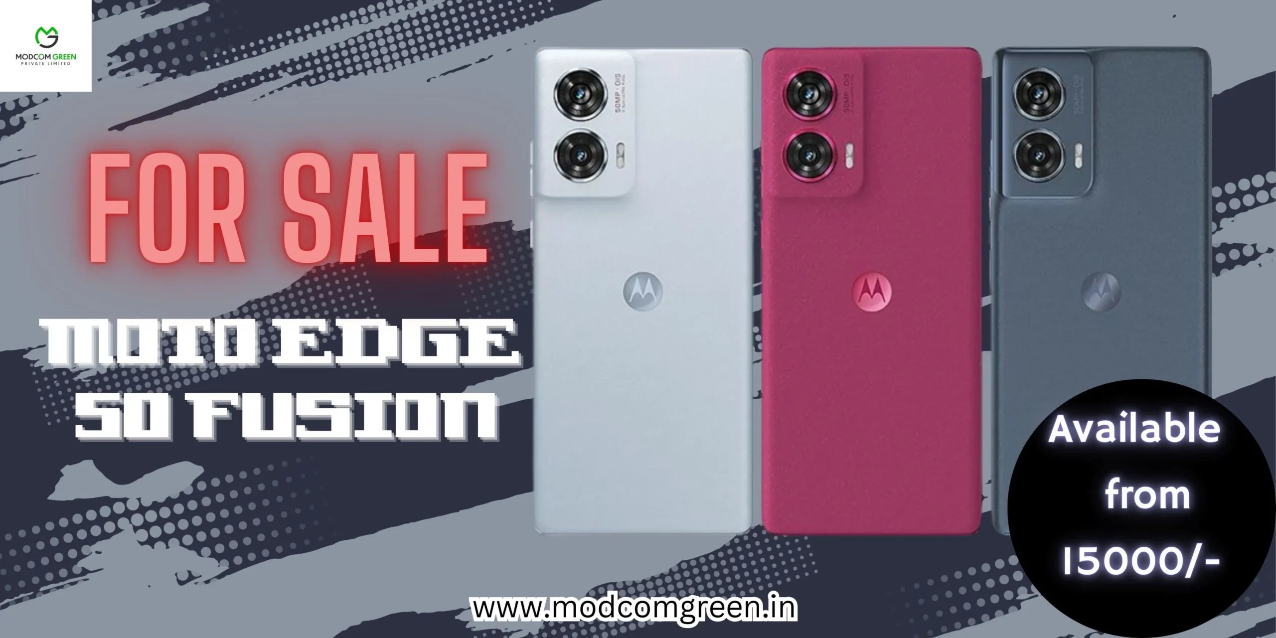 Motorola Edge 50 Fusion- Modcom Green Pvt Ltd (Dusshera Sale)