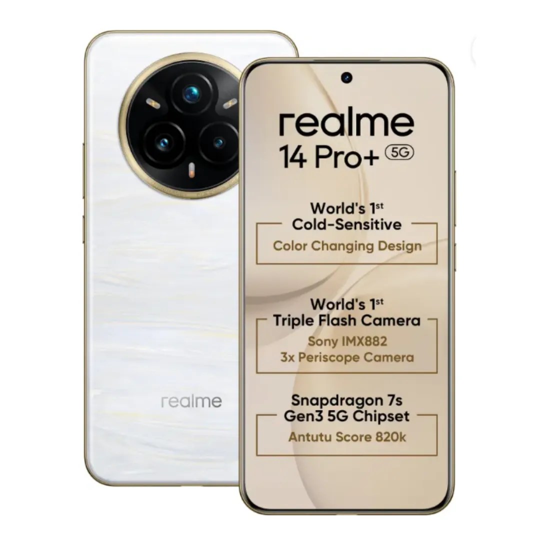 Realme 14 Pro+-Modcom Green Pvt Ltd