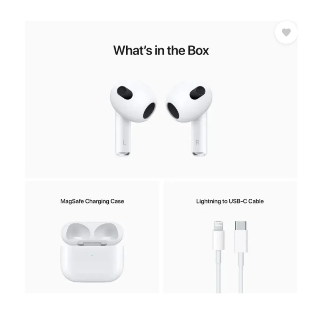 Apple Airpods 3rd Generation- Modcom Green Pvt Ltd
