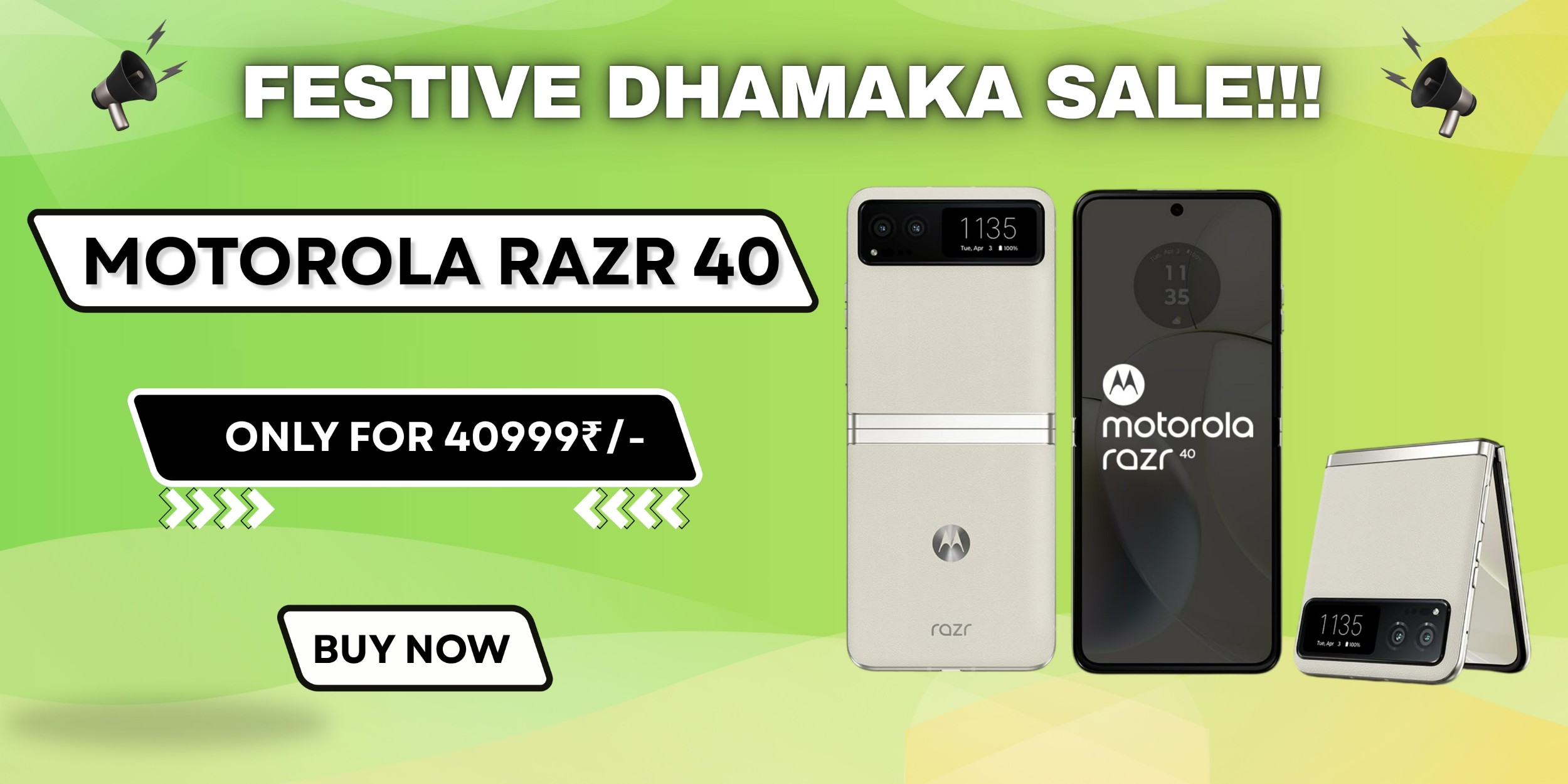 Motorola Razr 40 5g- Modcom Green Pvt Ltd