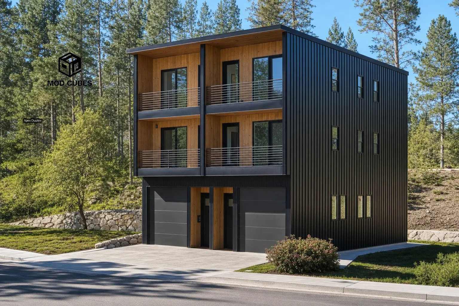 Apex Duplex — 3-Story Multi-Unit