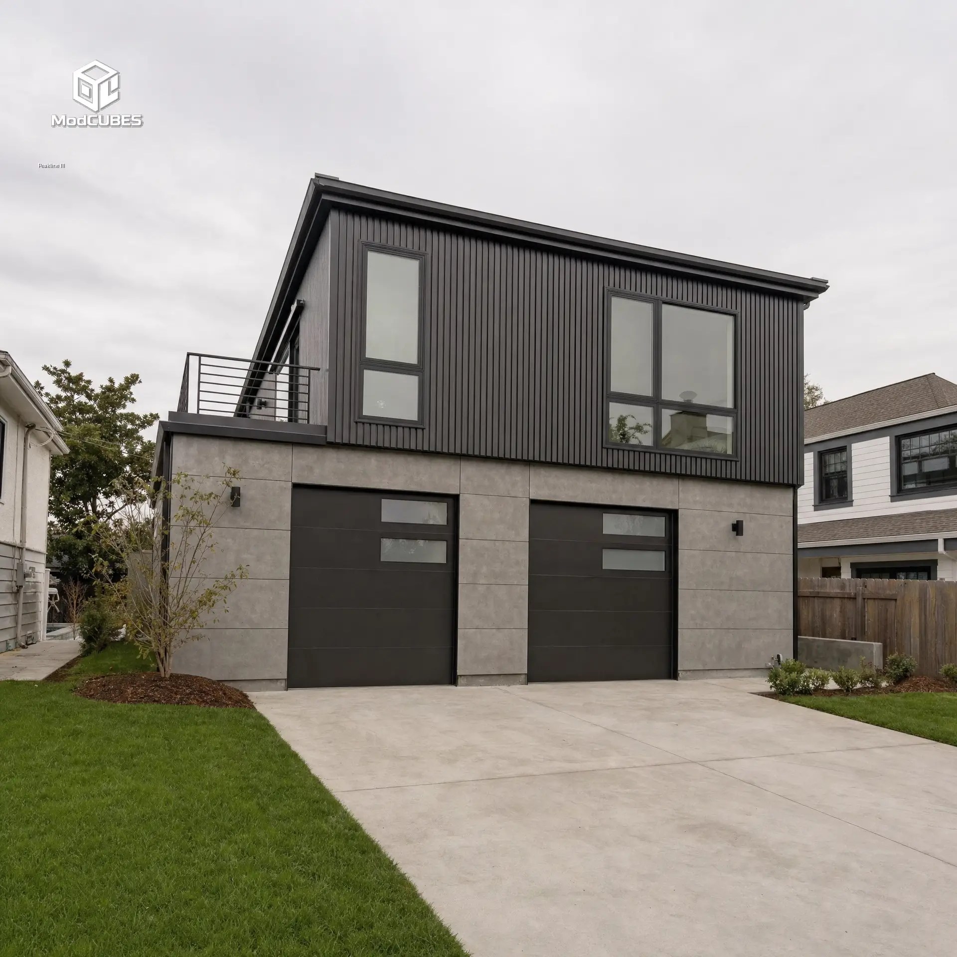 Steel-frame modular multifamily apartment building