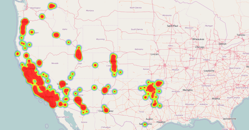 Geographic Heat Map Charts Mode Geographic Heat Map Og 