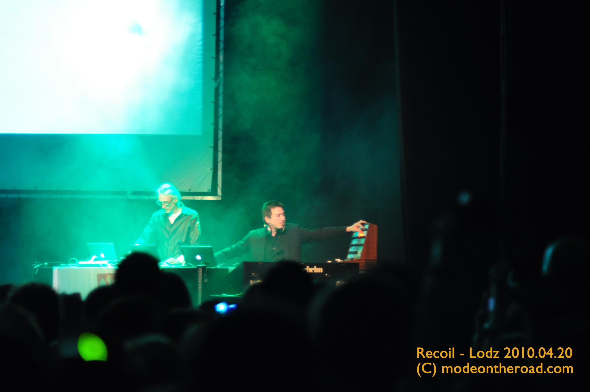 2010.04 Alan Wilder w Łodzi (C) Martini