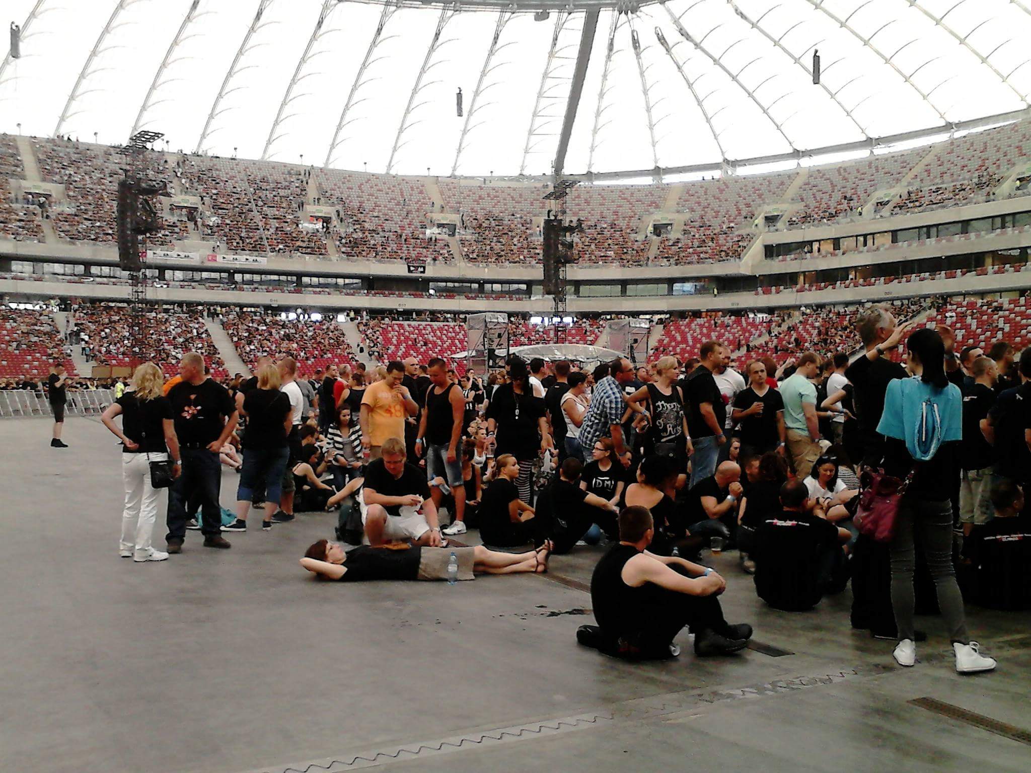 Kornelia w Warszawie 2017.