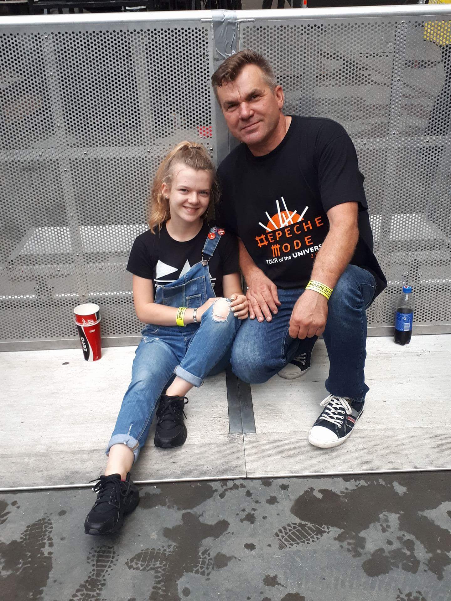 Kornelia z Tatą 2017.