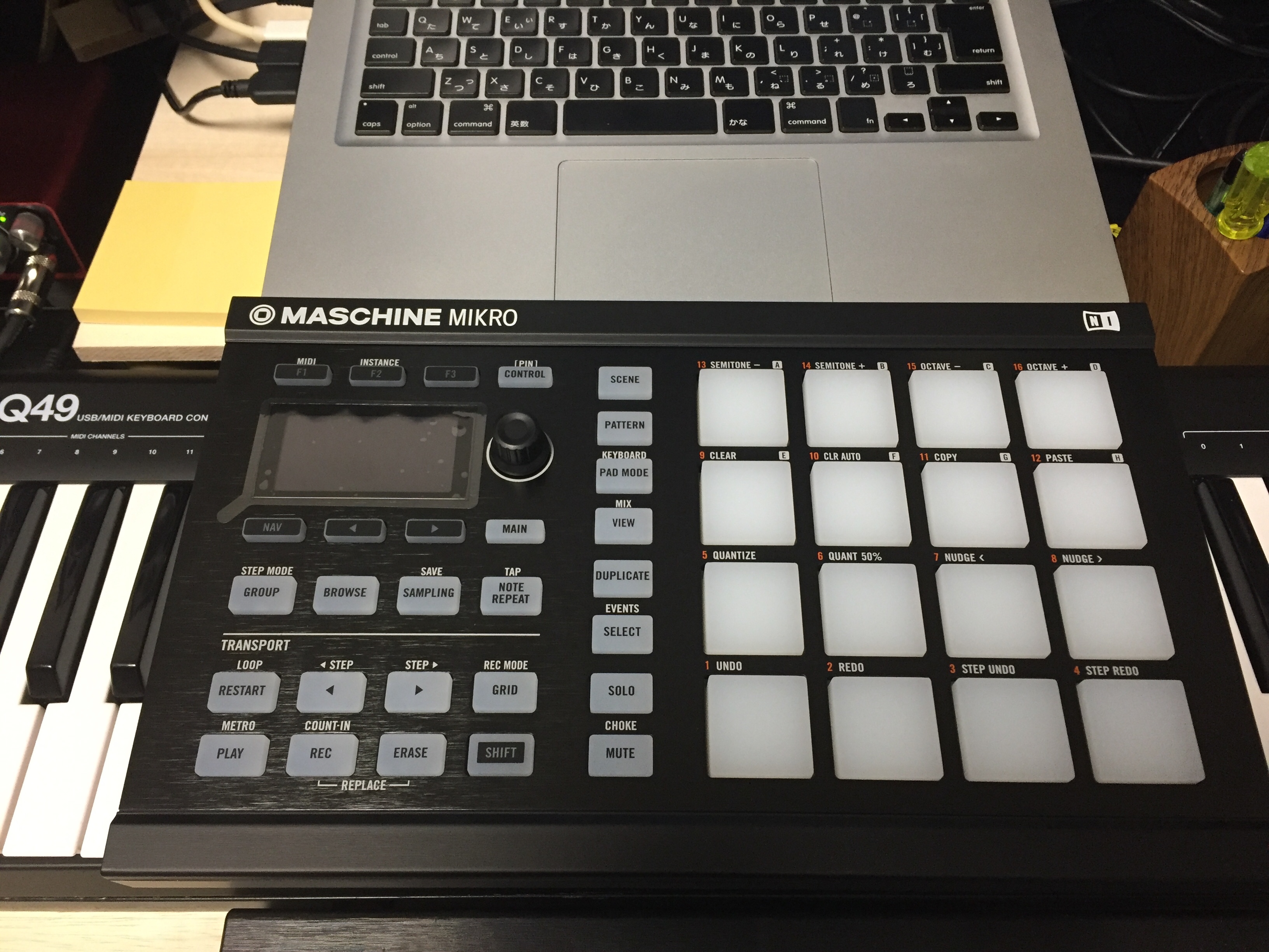 MASCHINE MIKRO mk2 を使ってみた | MODEEISENNUI