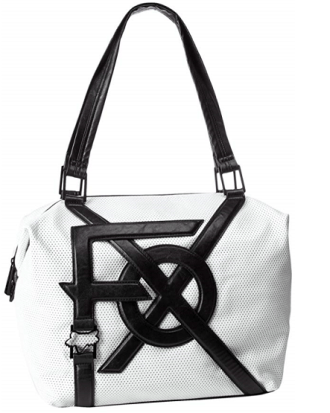 Fox - Juxtapose Tote / Shoulder Bag - Black / White