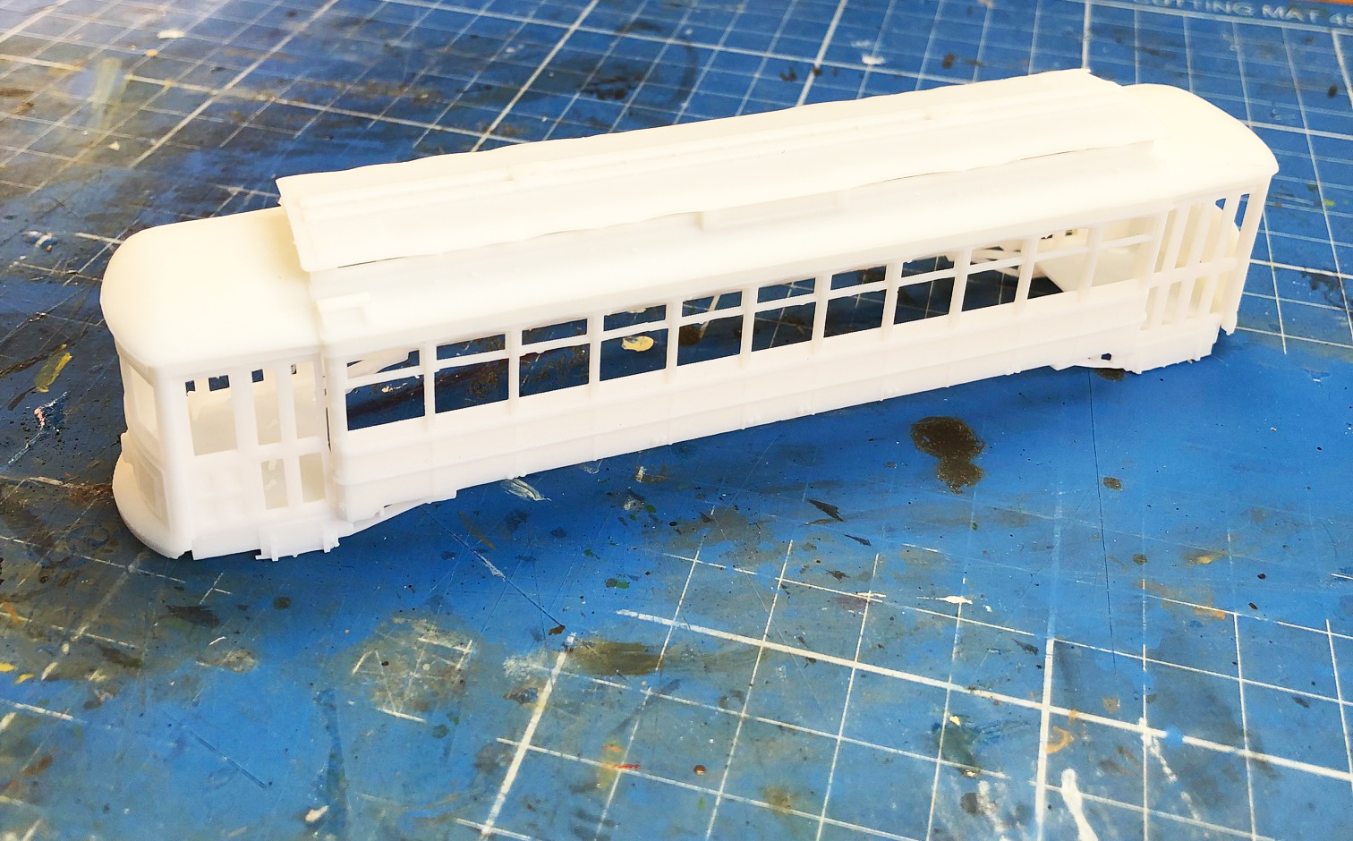 Baltimore Brill Semi Convertible Car – OO/HO Scale – BODY SHELL