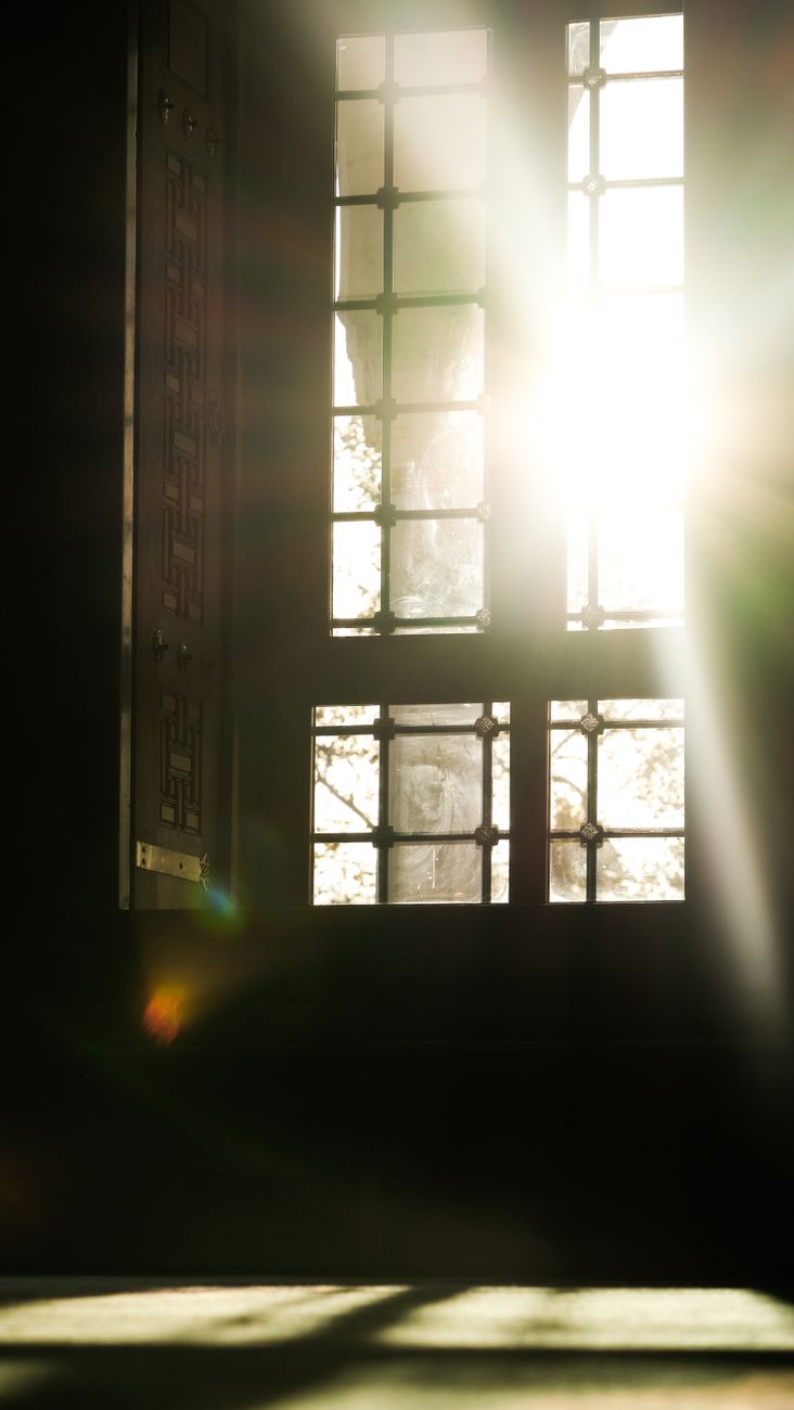 sunlight in windows