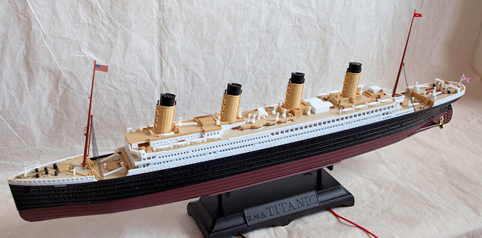 To paint you spray the paint on the model and. Academy 1 700 Titanic Led Edition By Jeffery Simpson
