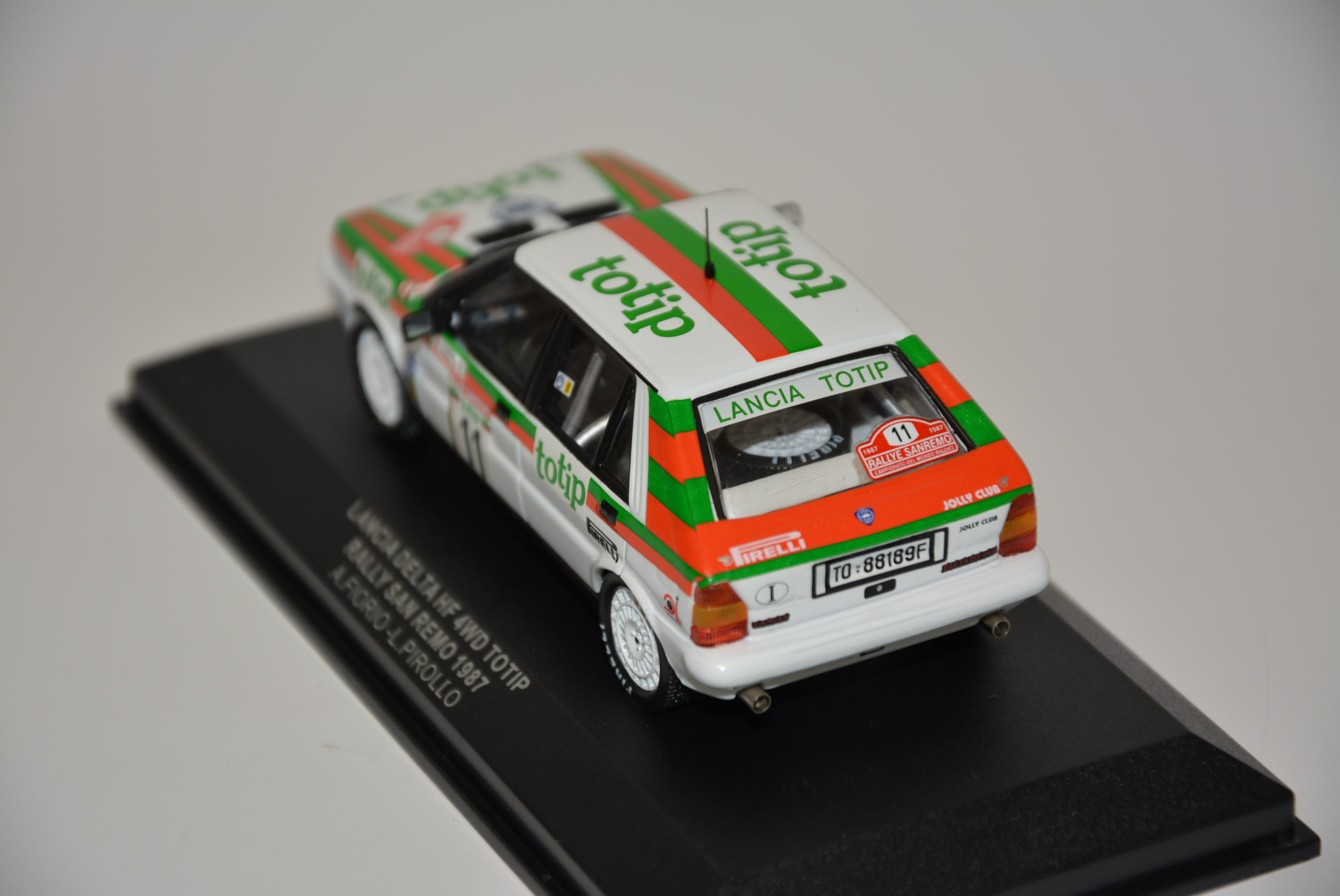 Lancia Delta HF Totip Rally San Remo 1987 , iXO , 1:43 -