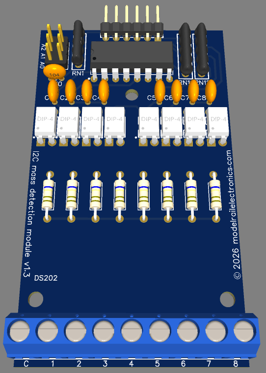 DS202 - I2C mass detection module