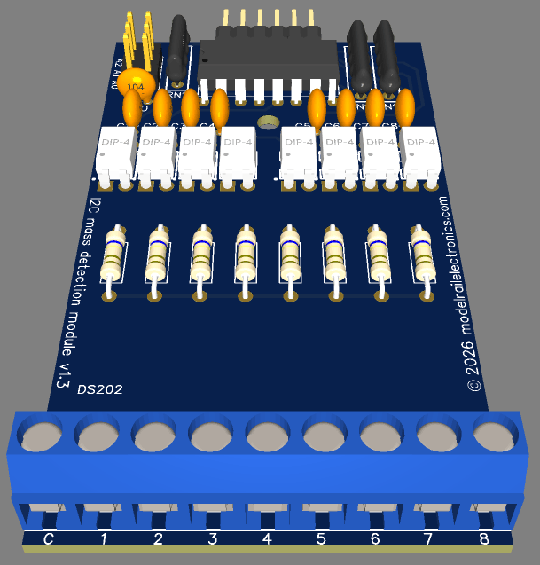 DS202 - I2C mass detection module