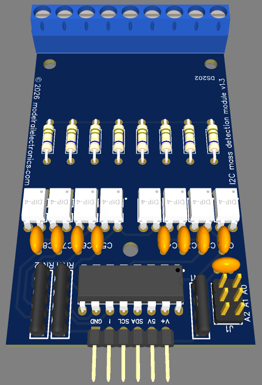 DS202 - I2C mass detection module