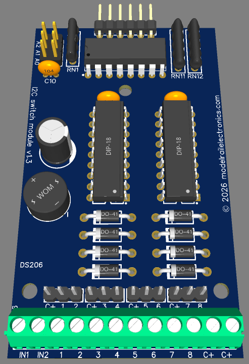 DS206 - I2C switch module