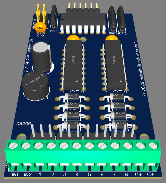 DS206 - I2C switch module