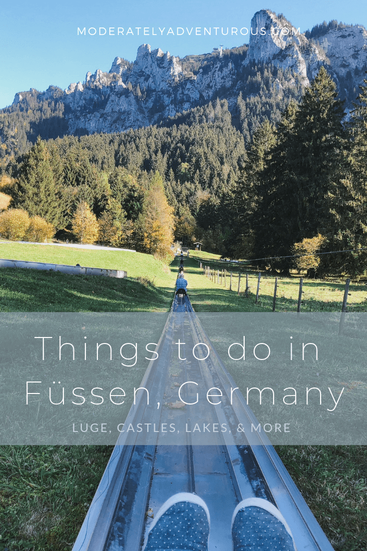 Luging in Germany is a fun activity for all ages. Things to do in Fussen, Moderately Adventurous Travel