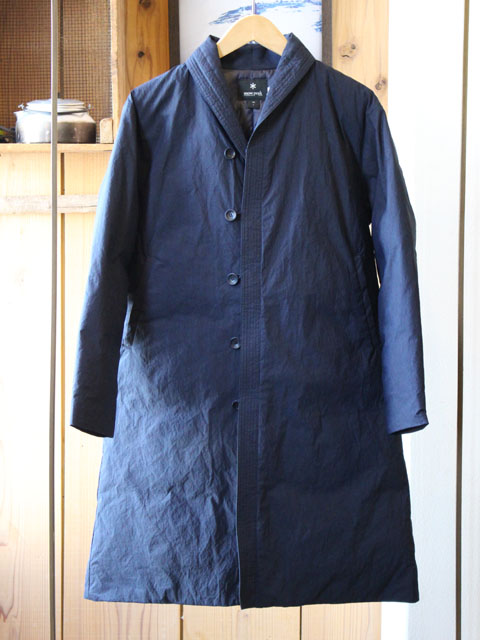 インディゴコットンナイロンダウンジャケット ｜ スノーピーク 入荷