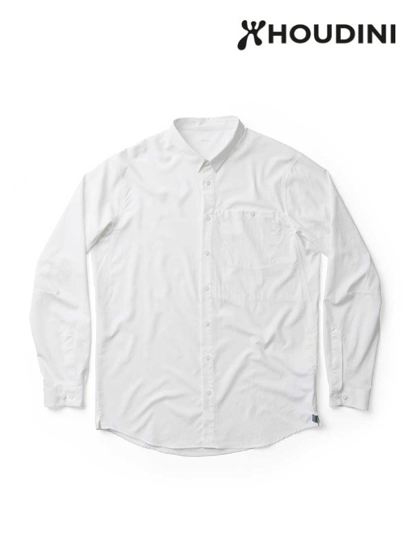 メンズ ロングスリーブシャツ #Powderday White ｜ フーディニ 入荷
