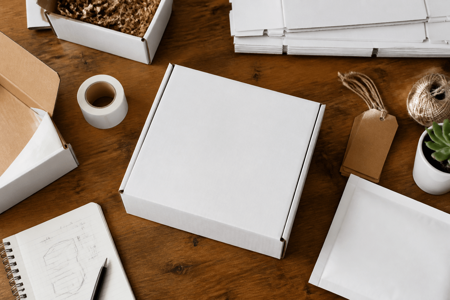Experts Say White Shipping Boxes Work Best When Presentation Must Stay Simple
