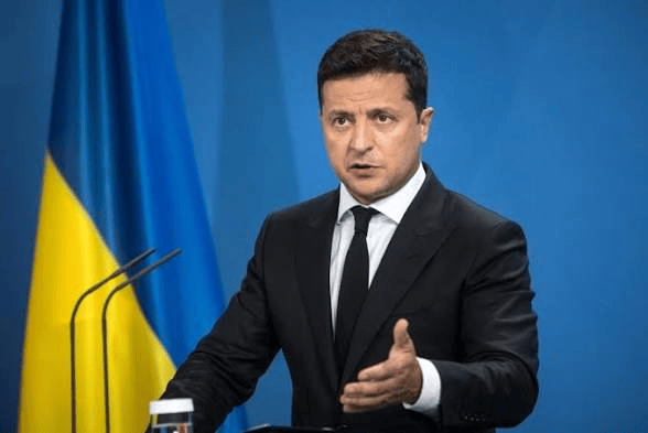 Volodymyr Zelensky president of Ukraine