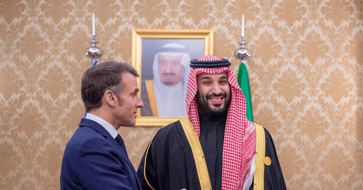 French President Emmanuel Macron hosts Saudi Crown Prince Mohammed bin Salman in Paris for two days of vital energy, security, and economic talks.