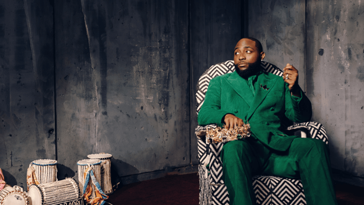Afrobeats star Davido submits his sixth album Oriade and hit songs for consideration in multiple categories at the 2027 Grammy Awards.